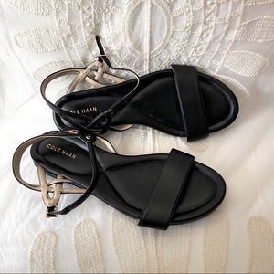 Cole Haan Grand OS Sandals (Black)